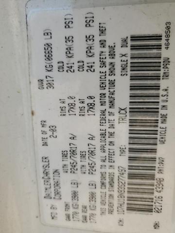 Photo 11 VIN: 1D7HU18N93S277497 - DODGE RAM 1500 S 