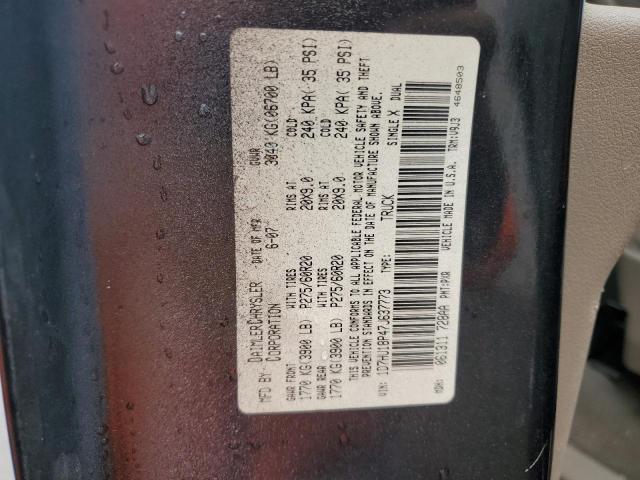 Photo 12 VIN: 1D7HU18P47J637773 - DODGE RAM 1500 