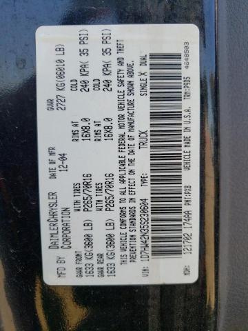 Photo 11 VIN: 1D7HW42N35S230604 - DODGE DAKOTA SLT 