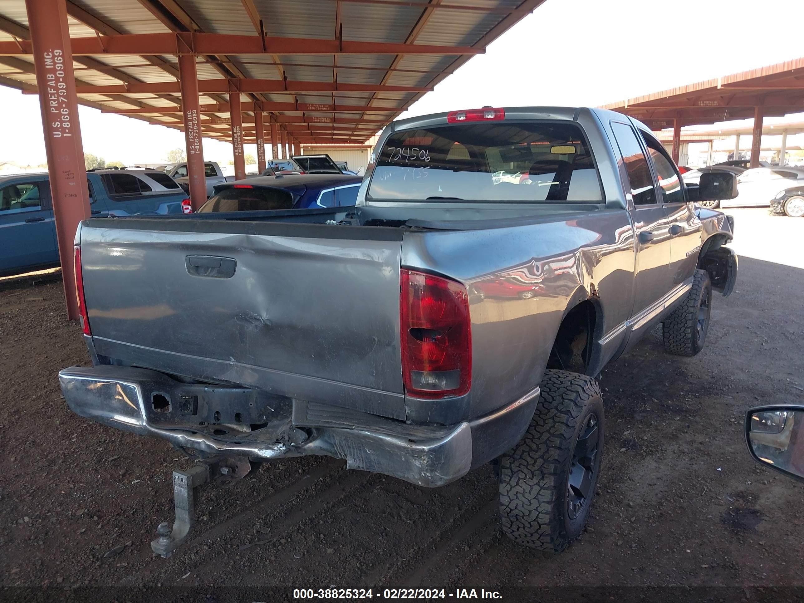 Photo 3 VIN: 1D7KS28C06J187455 - DODGE RAM 