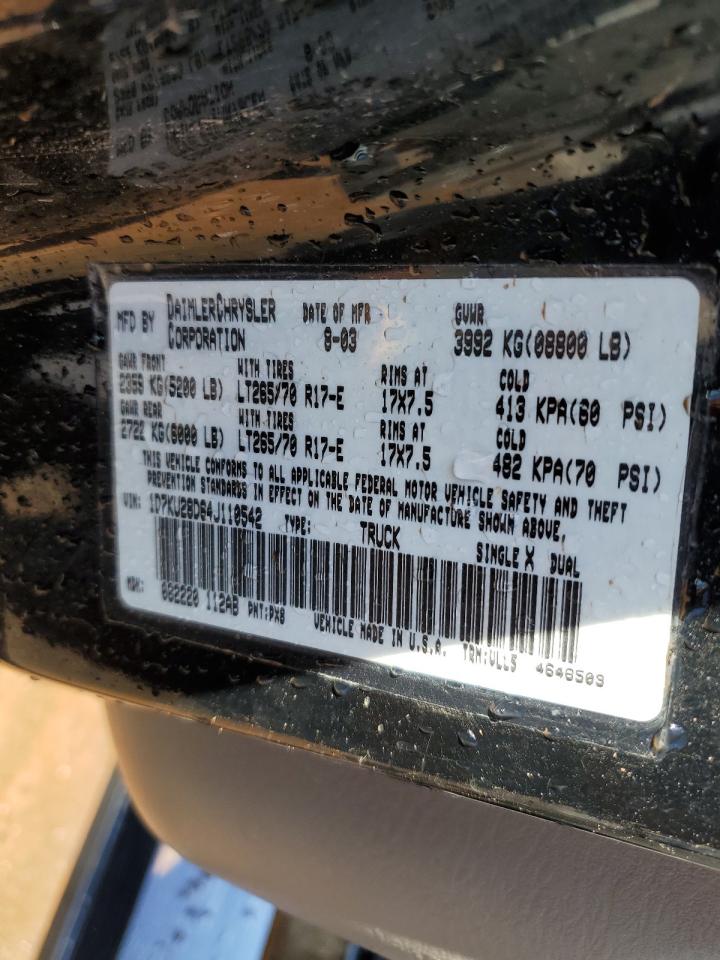 Photo 11 VIN: 1D7KU28D64J110542 - DODGE RAM 