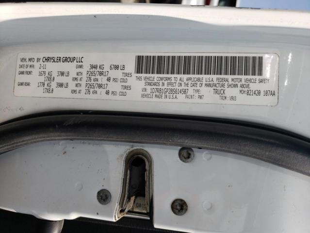 Photo 12 VIN: 1D7RB1GP2BS614507 - DODGE RAM 1500 