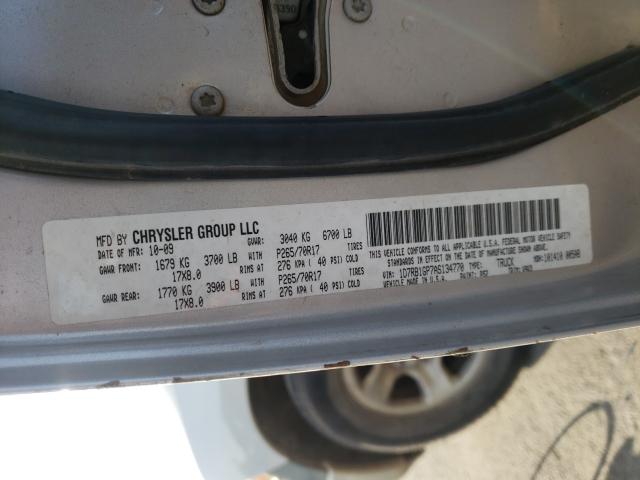 Photo 9 VIN: 1D7RB1GP7AS134770 - DODGE RAM 1500 