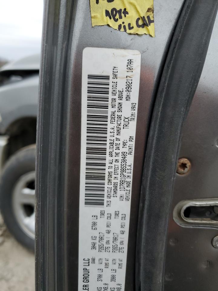 Photo 11 VIN: 1D7RB1GP9BS530409 - DODGE RAM 