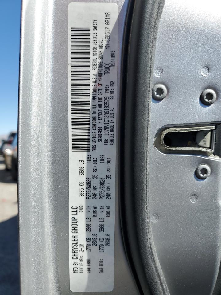 Photo 11 VIN: 1D7RV1CT2AS183529 - DODGE RAM 