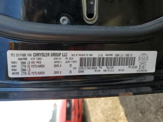 Photo 11 VIN: 1D7RV1CT5AS189020 - DODGE RAM 1500 