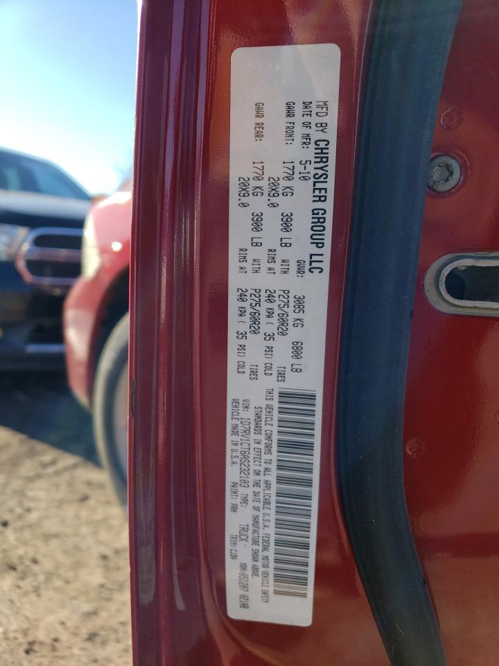 Photo 11 VIN: 1D7RV1CT6AS232103 - DODGE RAM 