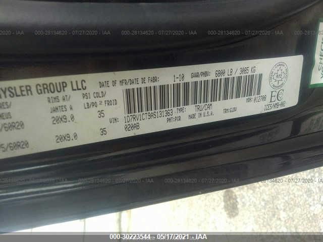 Photo 8 VIN: 1D7RV1CT9AS131363 - DODGE RAM 1500 