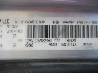 Photo 8 VIN: 1D7RV1GT5AS222561 - DODGE RAM 1500 