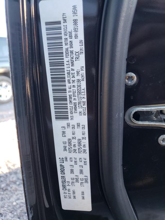 Photo 9 VIN: 1D7RV1GT5BS536180 - DODGE RAM 1500 