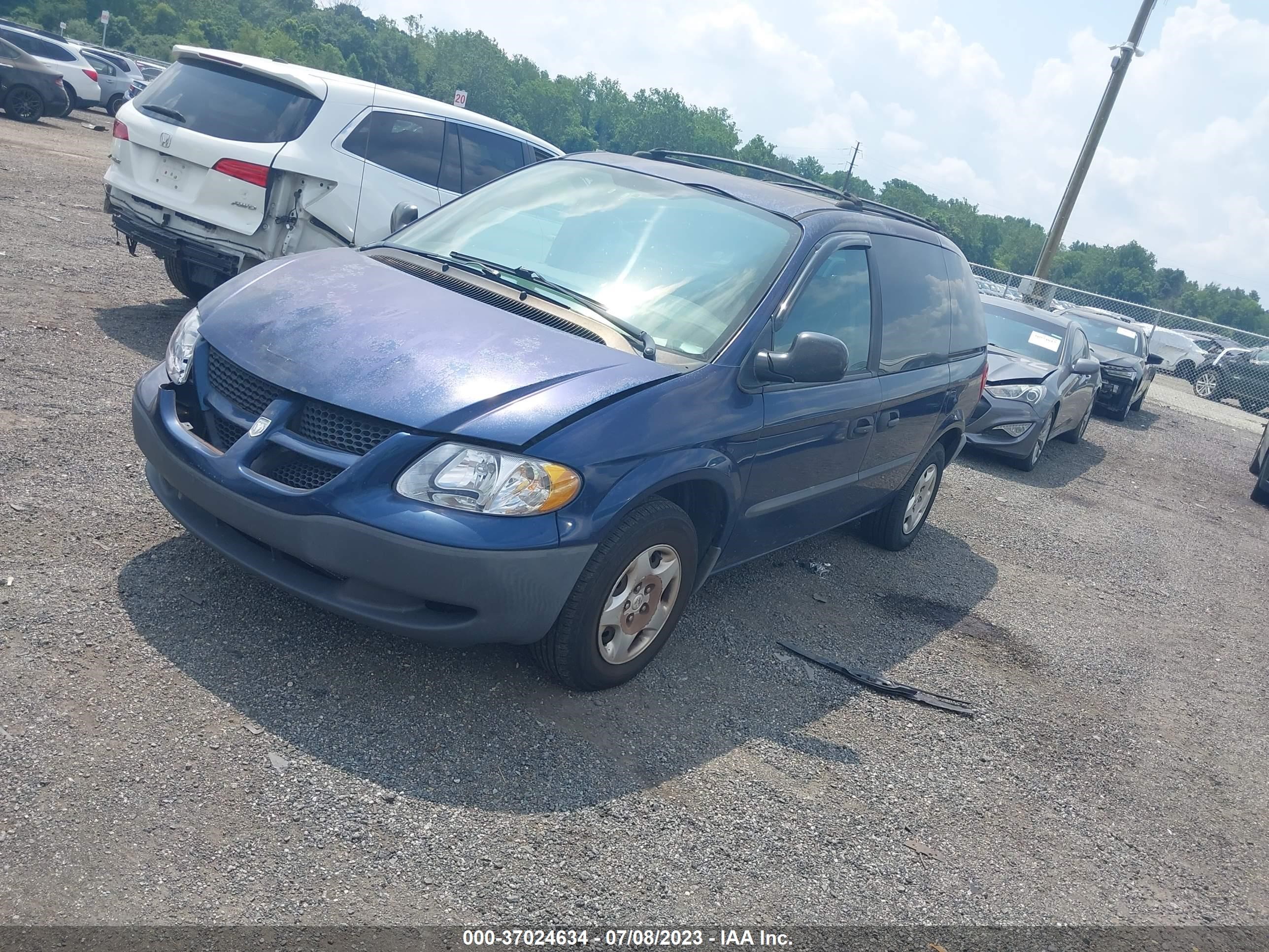 Photo 1 VIN: 1D8GP25393B169436 - DODGE CARAVAN 