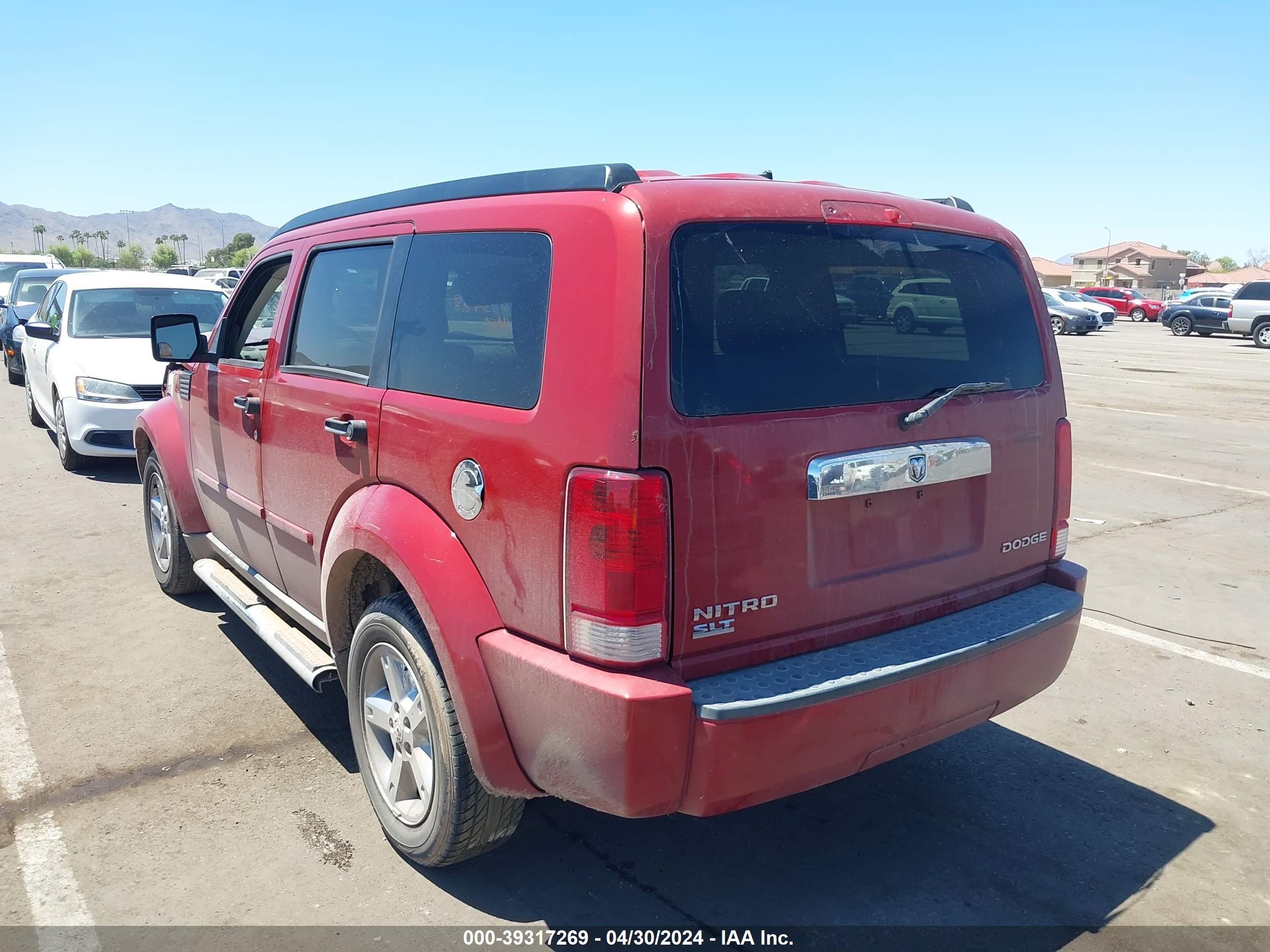 Photo 2 VIN: 1D8GT58K89W536778 - DODGE NITRO 