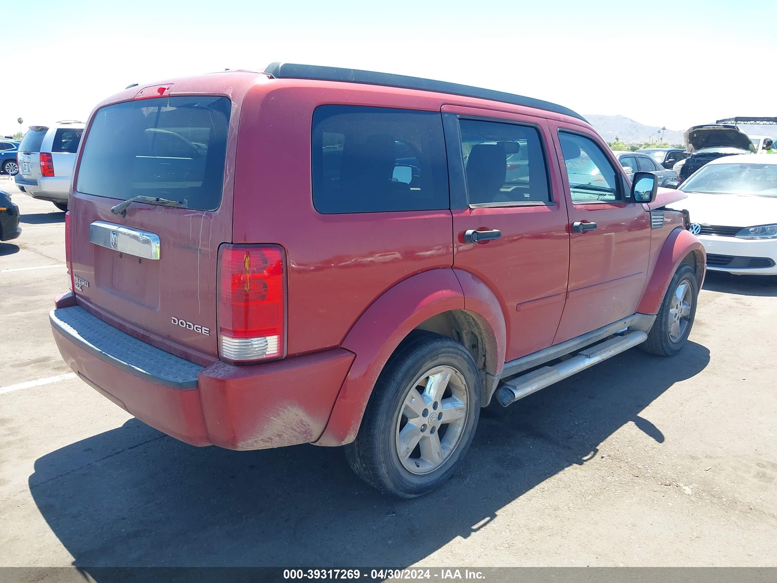 Photo 3 VIN: 1D8GT58K89W536778 - DODGE NITRO 