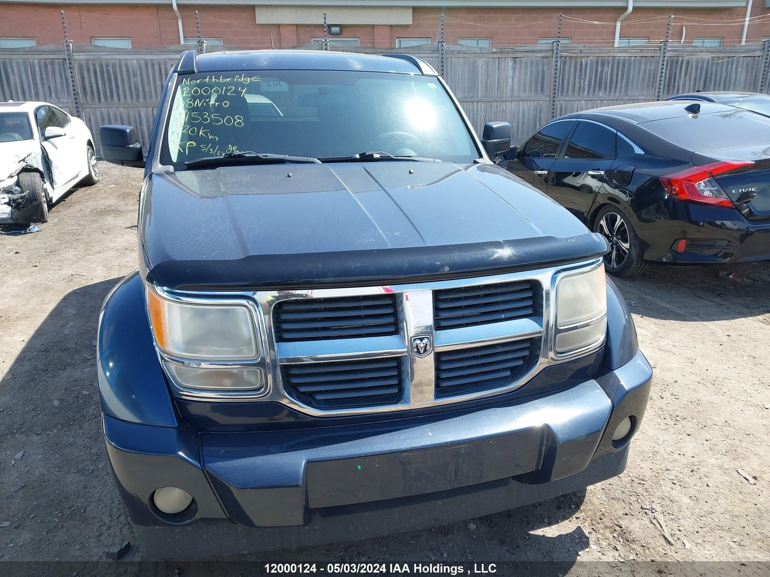 Photo 11 VIN: 1D8GU28K08W153508 - DODGE NITRO 