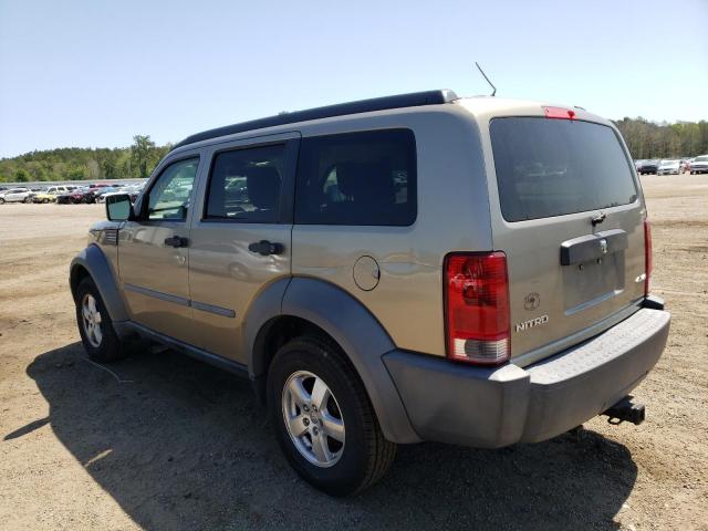 Photo 2 VIN: 1D8GU28K87W518984 - DODGE NITRO SXT 