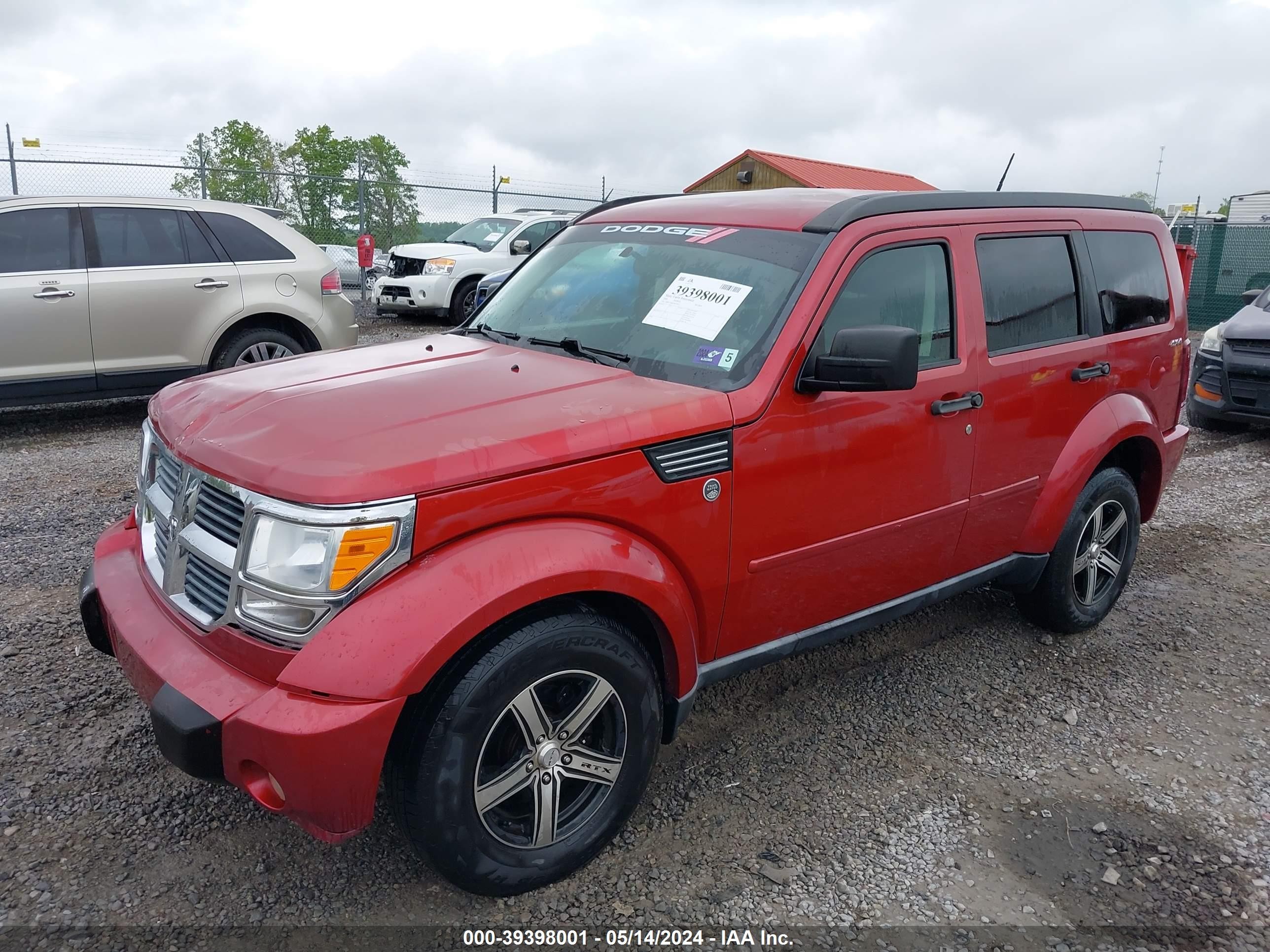 Photo 1 VIN: 1D8GU28K89W550031 - DODGE NITRO 