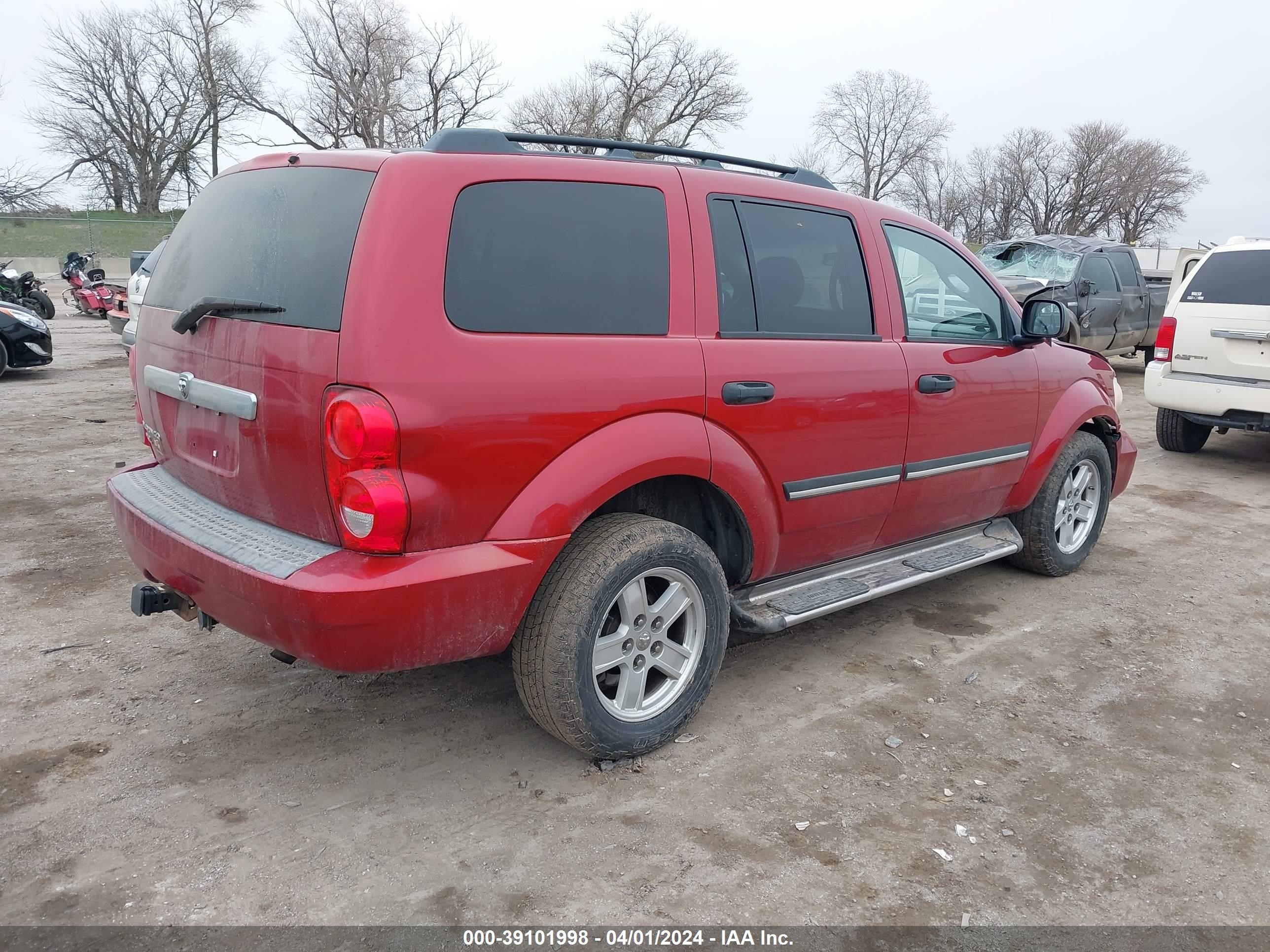 Photo 3 VIN: 1D8HB48N77F517082 - DODGE DURANGO 