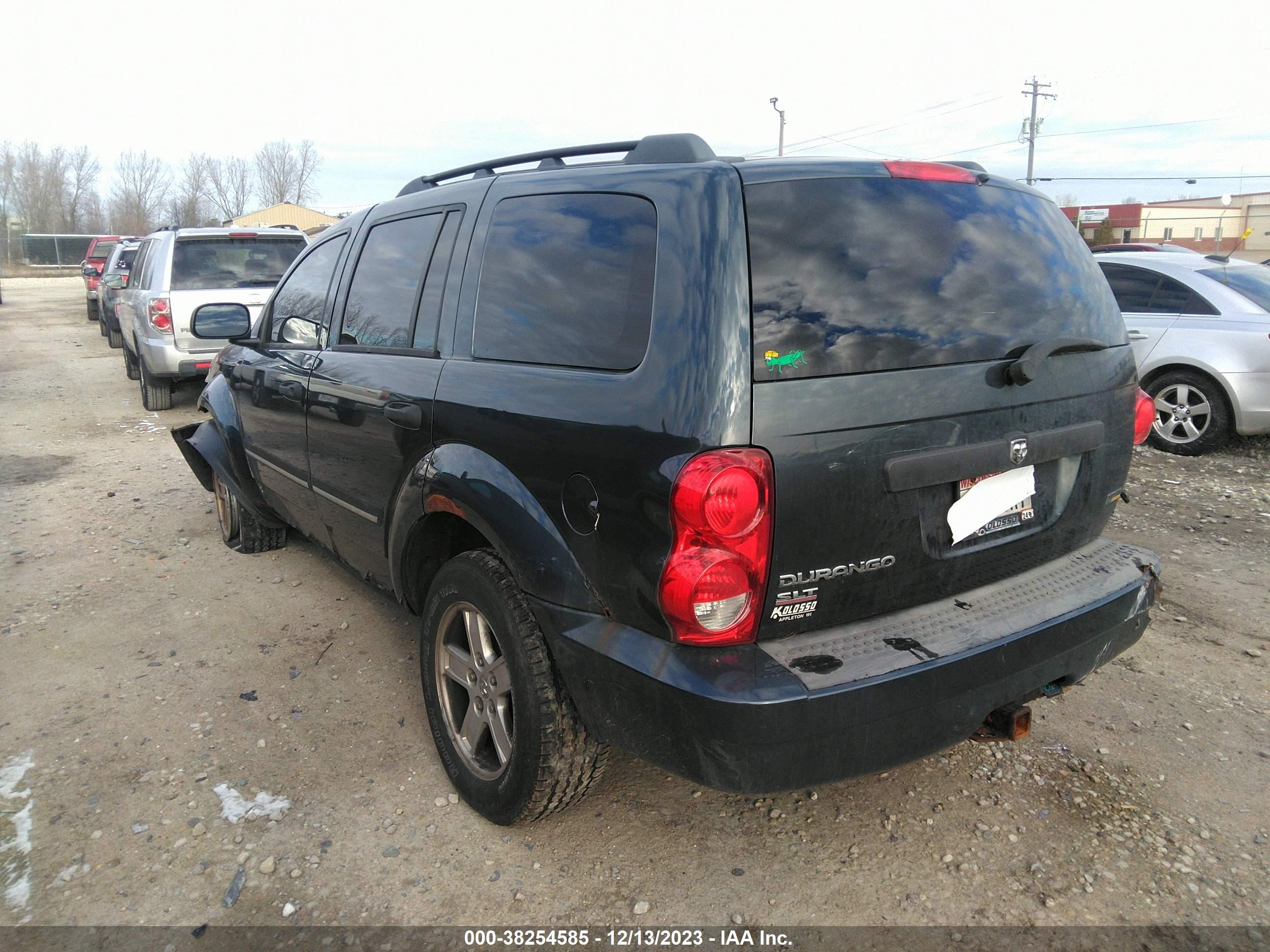 Photo 2 VIN: 1D8HB48P97F518865 - DODGE DURANGO 