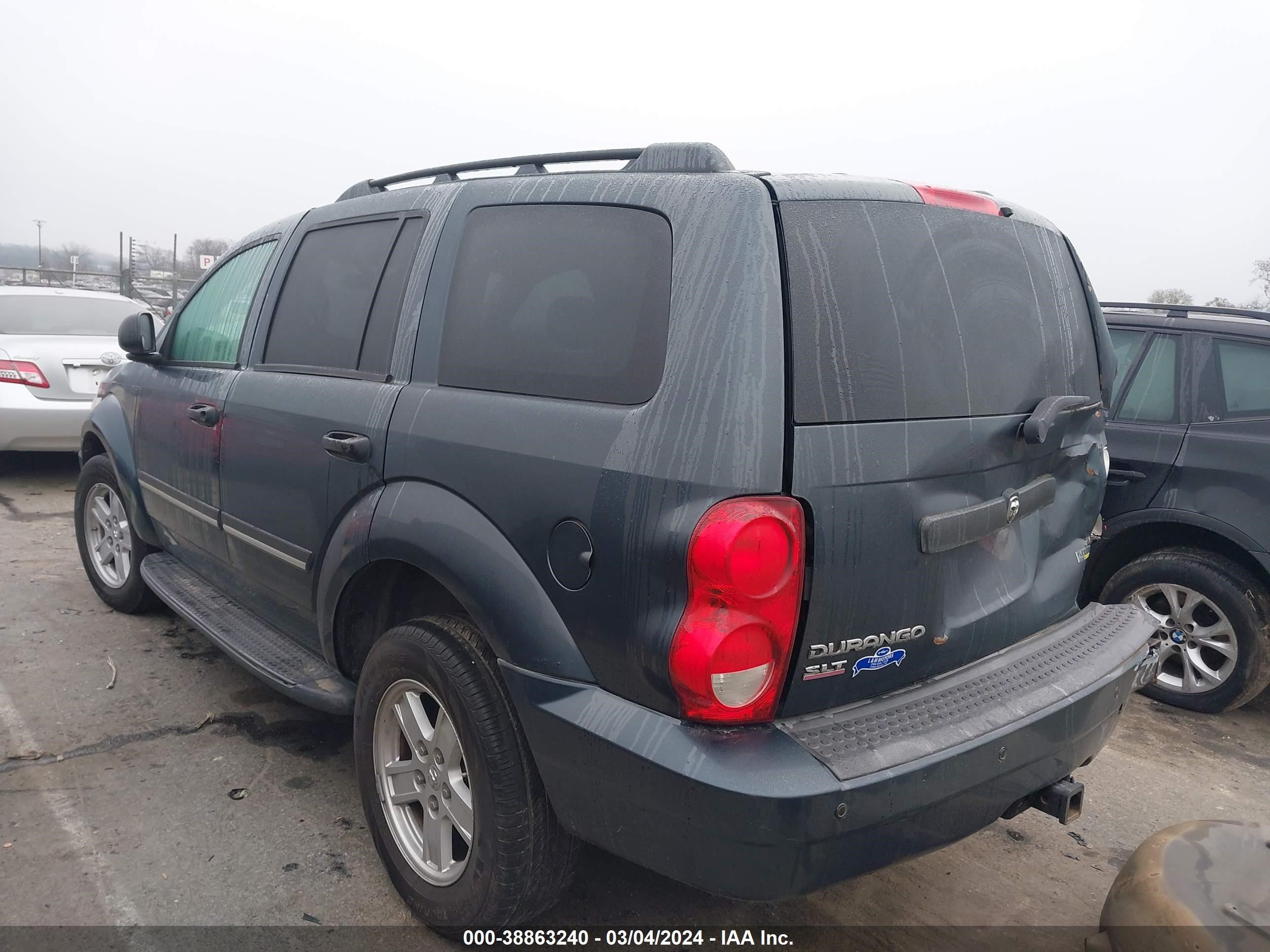 Photo 2 VIN: 1D8HD48N68F150753 - DODGE DURANGO 