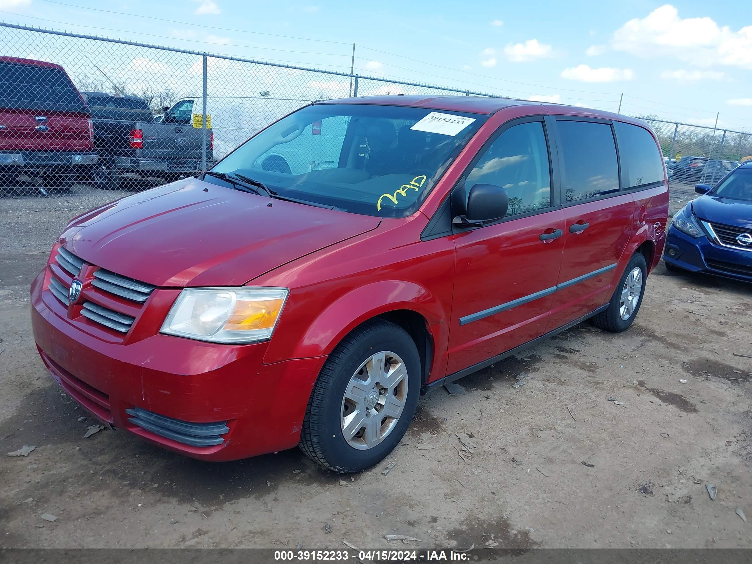 Photo 1 VIN: 1D8HN44H48B191693 - DODGE CARAVAN 