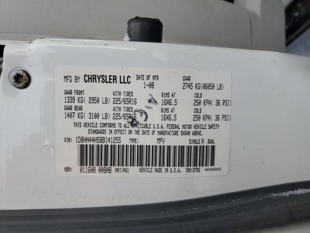 Photo 12 VIN: 1D8HN44H58B141255 - DODGE CARAVAN 