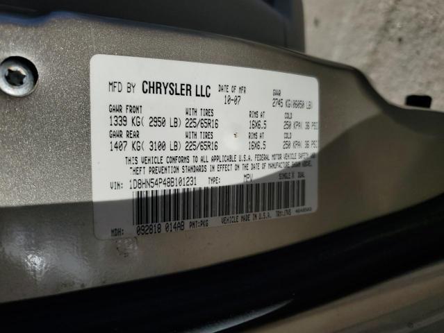 Photo 12 VIN: 1D8HN54P48B101231 - DODGE GRAND CARA 