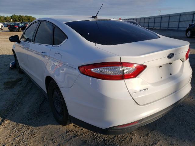 Photo 2 VIN: 1FA6P0G70E5384581 - FORD FUSION S 