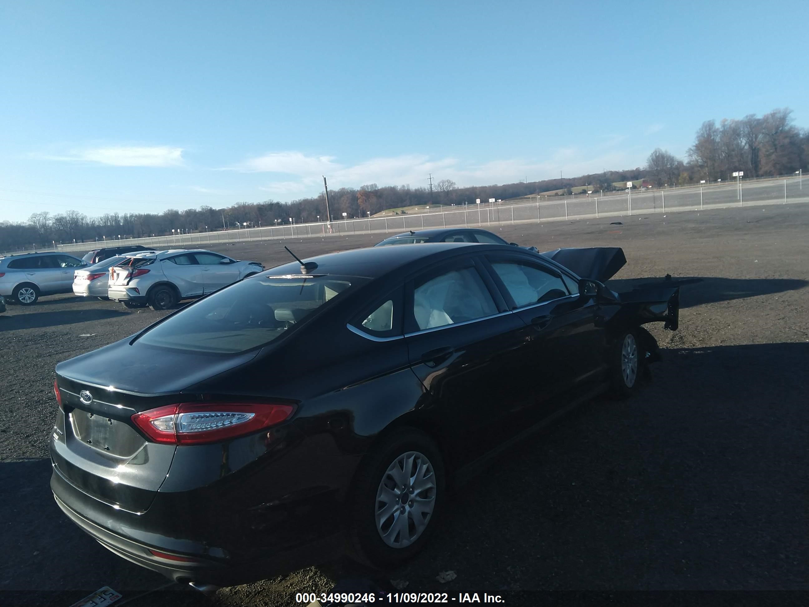 Photo 3 VIN: 1FA6P0G70E5387707 - FORD FUSION 