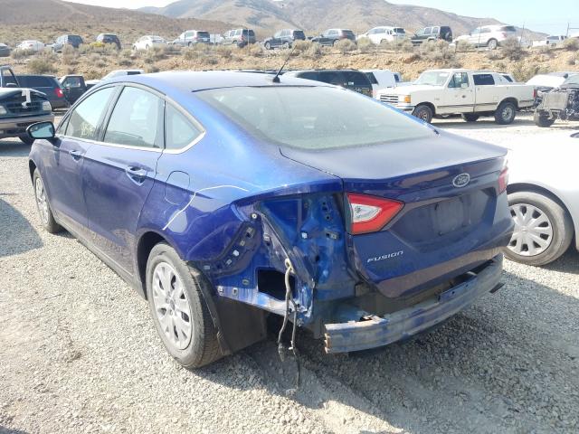 Photo 2 VIN: 1FA6P0G72E5385215 - FORD FUSION S 