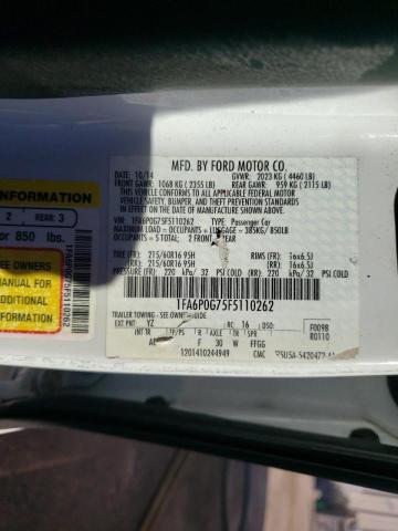 Photo 9 VIN: 1FA6P0G75F5110262 - FORD FUSION S 