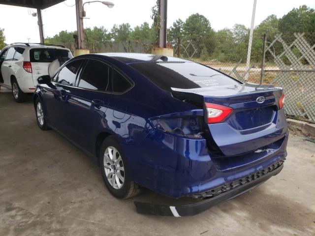 Photo 2 VIN: 1FA6P0G77F5105421 - FORD FUSION S 