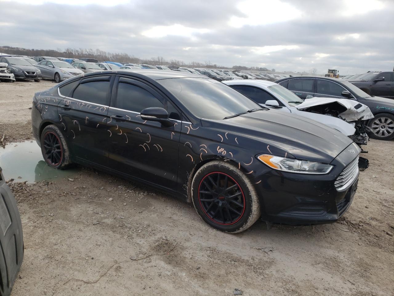 Photo 3 VIN: 1FA6P0H71F5122293 - FORD FUSION 