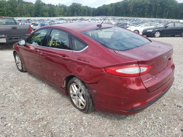 Photo 2 VIN: 1FA6P0H73F5108167 - FORD FUSION SE 