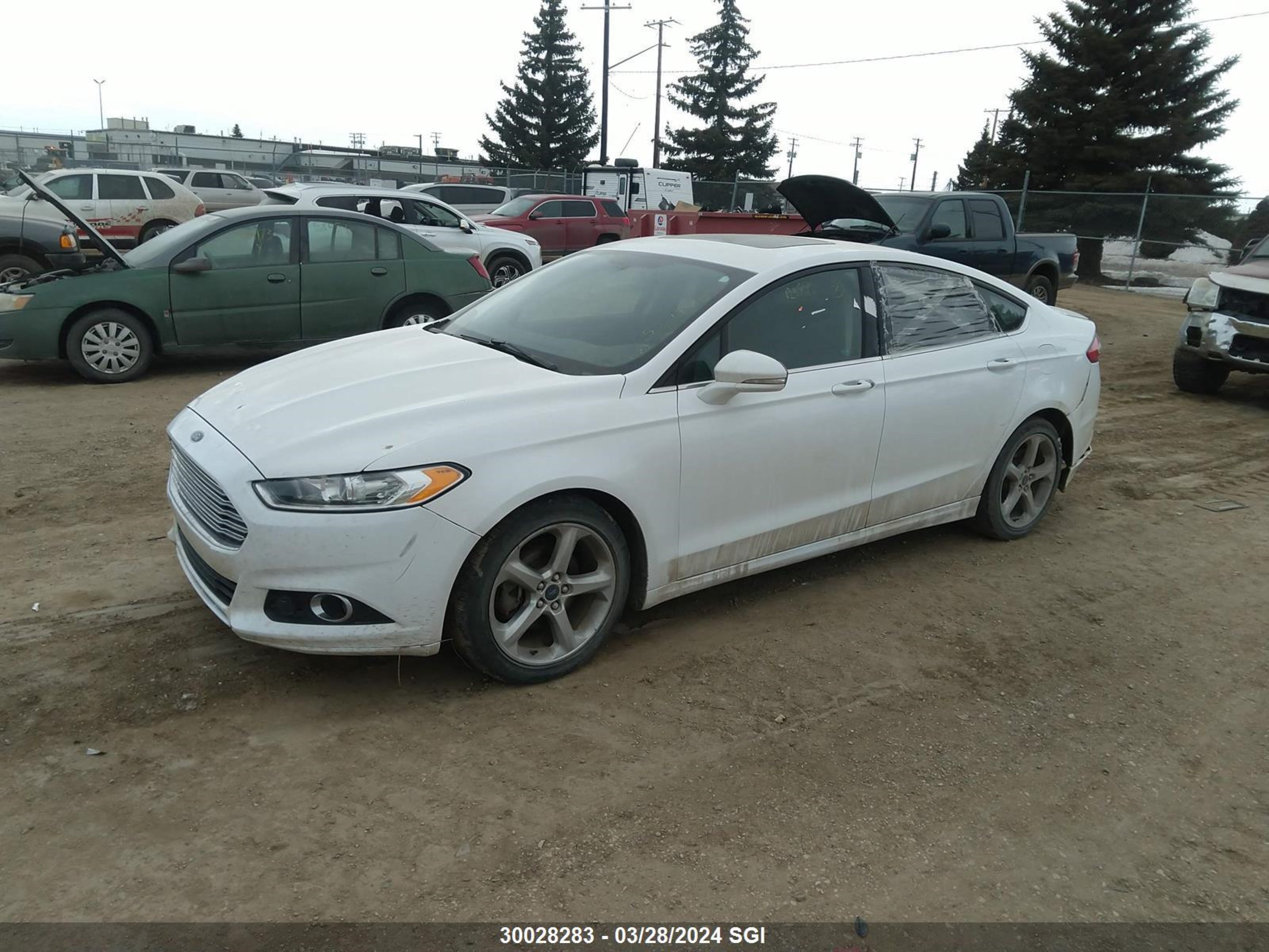 Photo 1 VIN: 1FA6P0H73F5129522 - FORD FUSION 