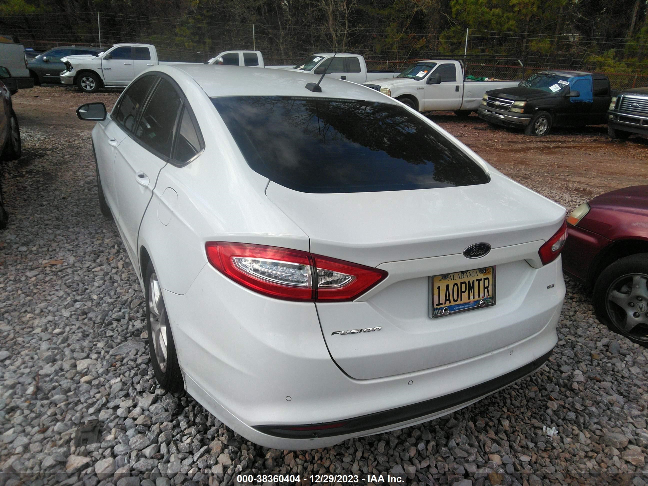 Photo 2 VIN: 1FA6P0H74E5362260 - FORD FUSION 