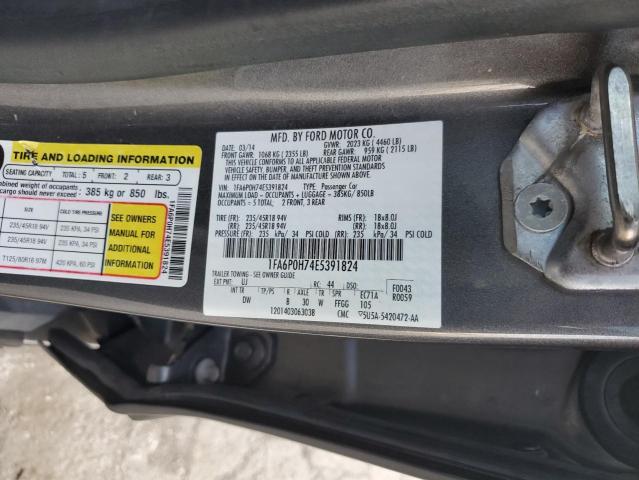 Photo 11 VIN: 1FA6P0H74E5391824 - FORD FUSION SE 