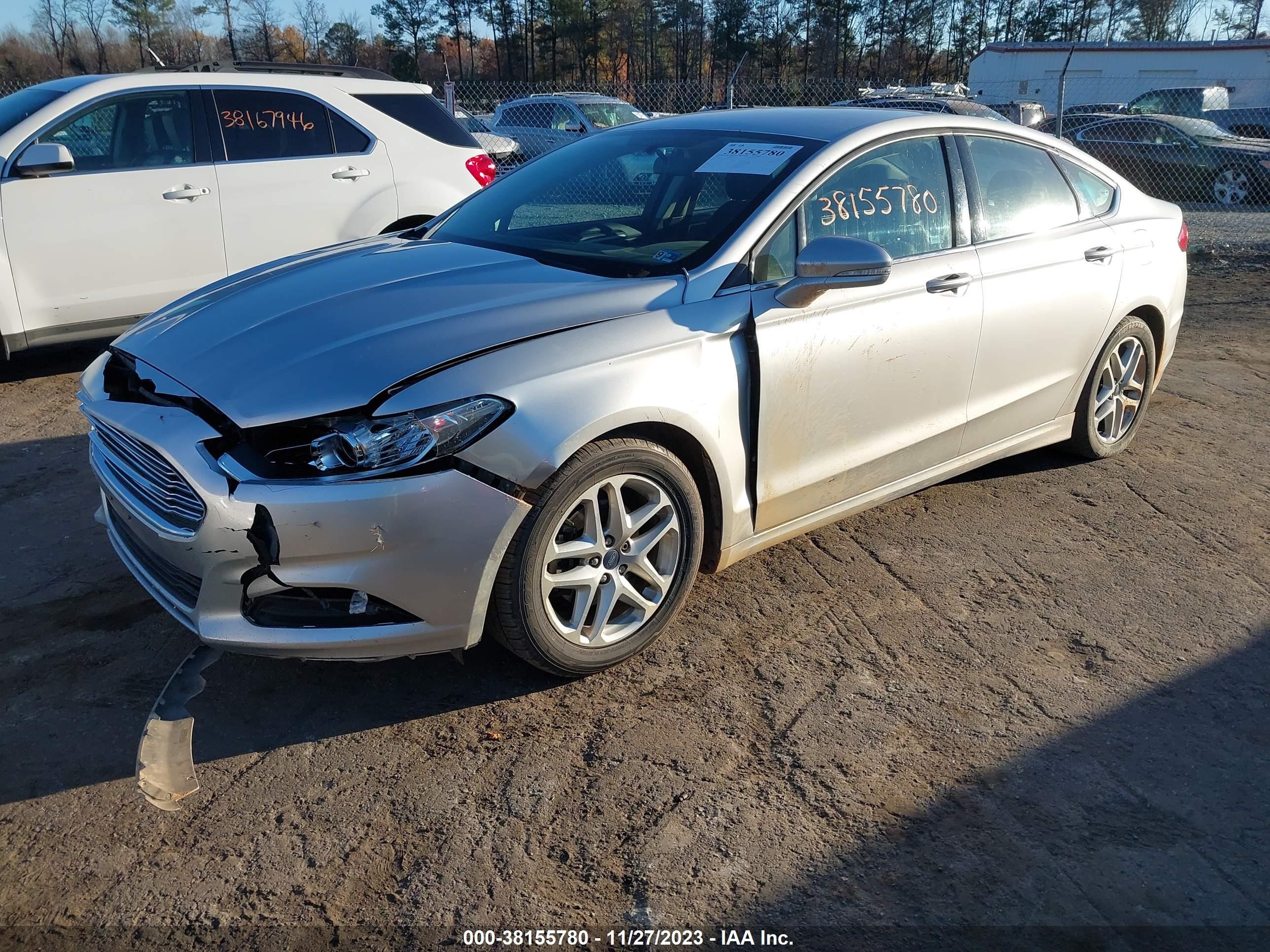 Photo 1 VIN: 1FA6P0H75F5121244 - FORD FUSION 