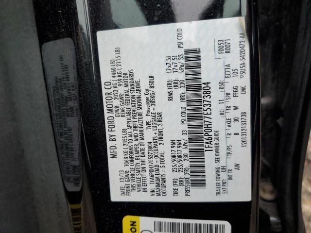 Photo 11 VIN: 1FA6P0H77E5373804 - FORD FUSION 