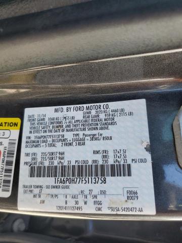 Photo 11 VIN: 1FA6P0H77F5113758 - FORD FUSION SE 