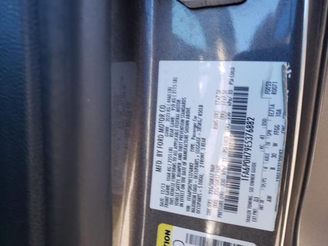 Photo 9 VIN: 1FA6P0H79E5376882 - FORD FUSION SE 