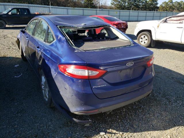 Photo 2 VIN: 1FA6P0H79E5392421 - FORD FUSION SE 