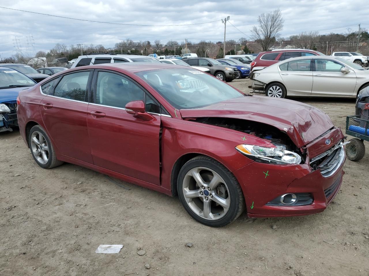 Photo 3 VIN: 1FA6P0H7XF5102737 - FORD FUSION 