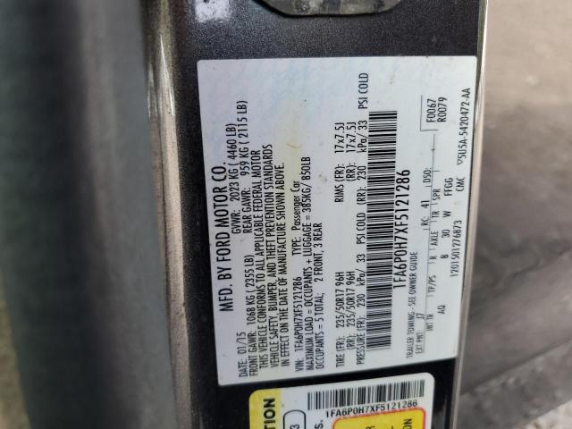 Photo 11 VIN: 1FA6P0H7XF5121286 - FORD FUSION 