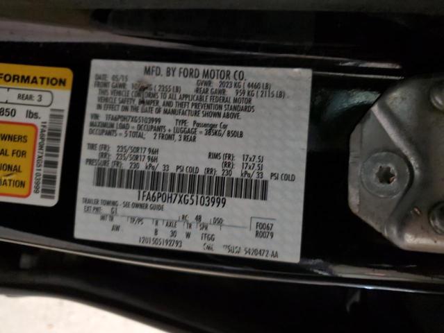 Photo 11 VIN: 1FA6P0H7XG5103999 - FORD FUSION 