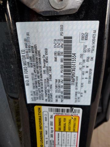 Photo 11 VIN: 1FA6P0H7XG5115554 - FORD FUSION 