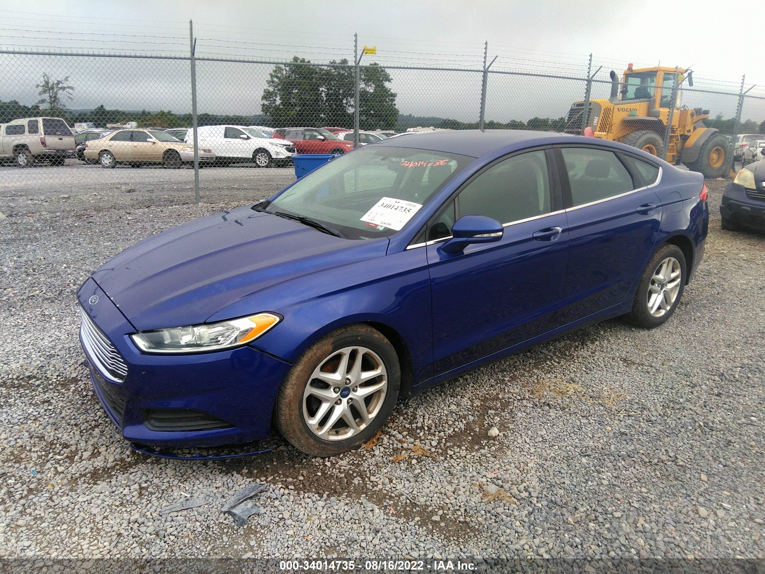 Photo 1 VIN: 1FA6P0HD2E5353188 - FORD FUSION 