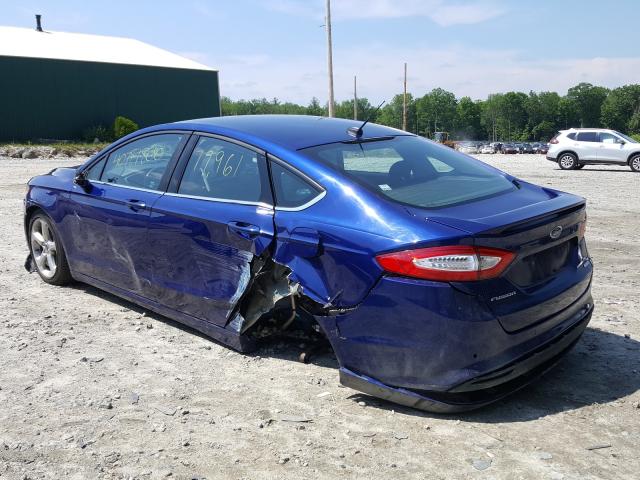 Photo 2 VIN: 1FA6P0HD3E5353636 - FORD FUSION SE 