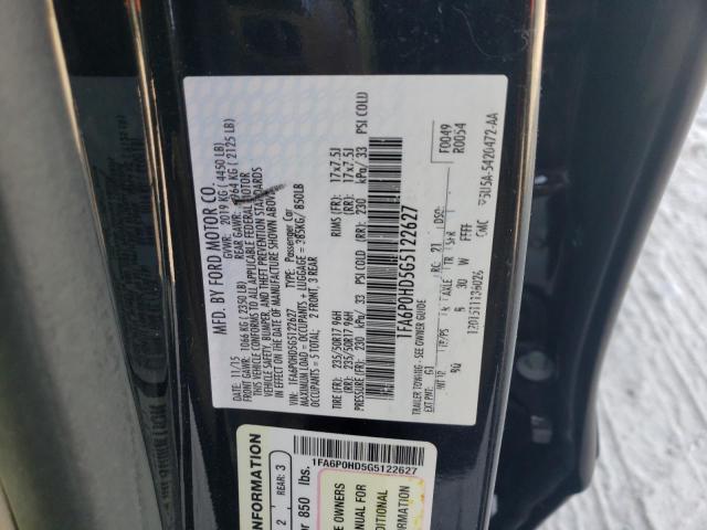 Photo 9 VIN: 1FA6P0HD5G5122627 - FORD FUSION SE 