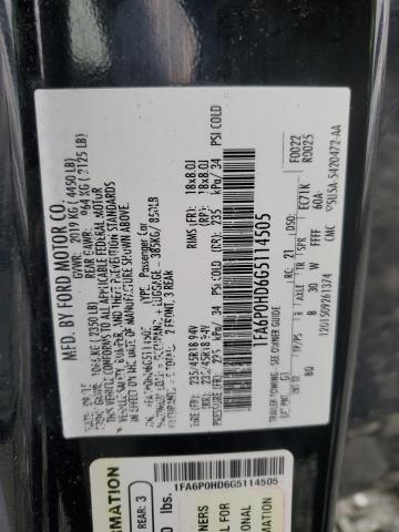 Photo 11 VIN: 1FA6P0HD6G5114505 - FORD FUSION 