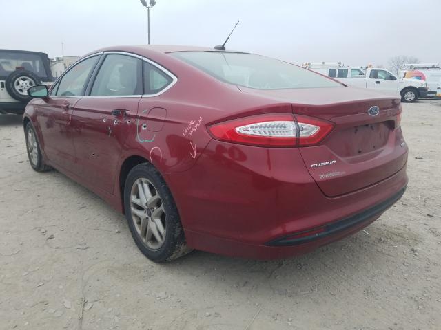 Photo 2 VIN: 1FA6P0HD7G5116845 - FORD FUSION SE 